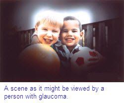 vision with Glaucoma