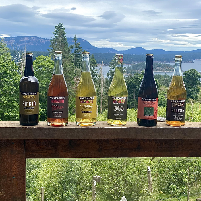 Salt Spring Ciderworks - lineup