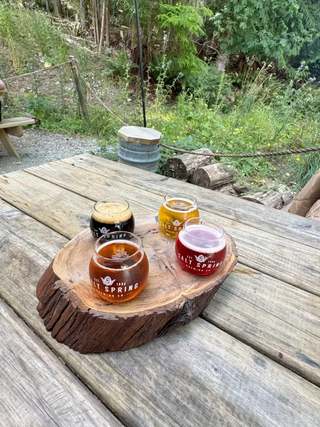 Salt Spring Brewing - picnic