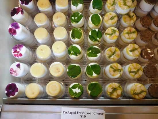 Beautiful selection at Salt Spring Island Cheese
