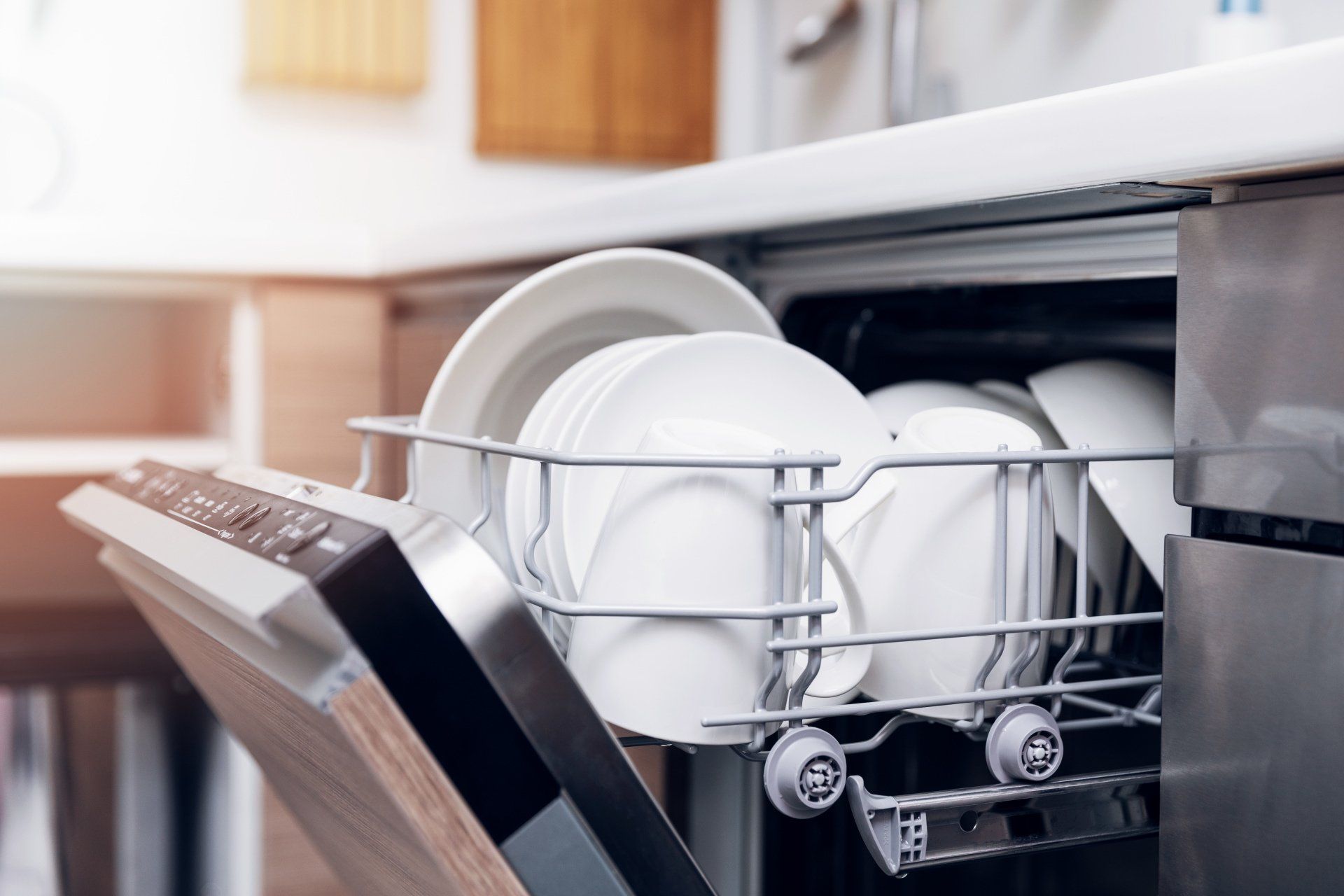 New Dishwasher and Plates — Hanover, PA — The Repair Shop Inc