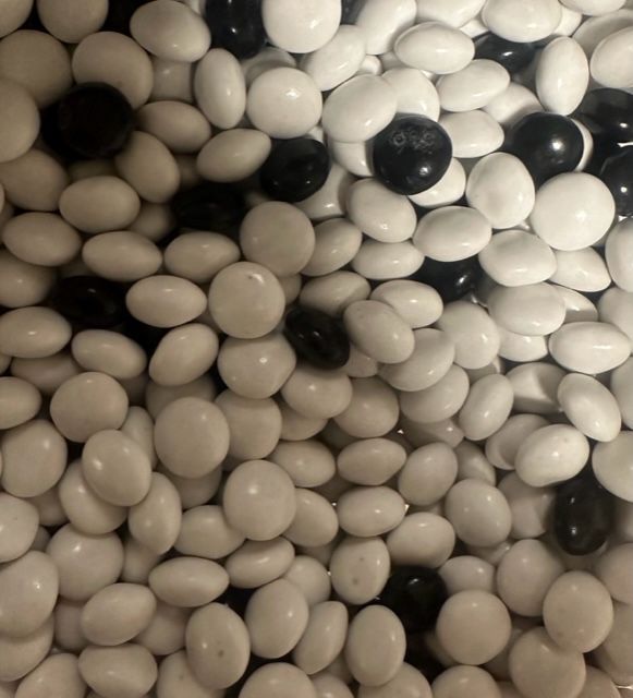 zwart witjes salmiak