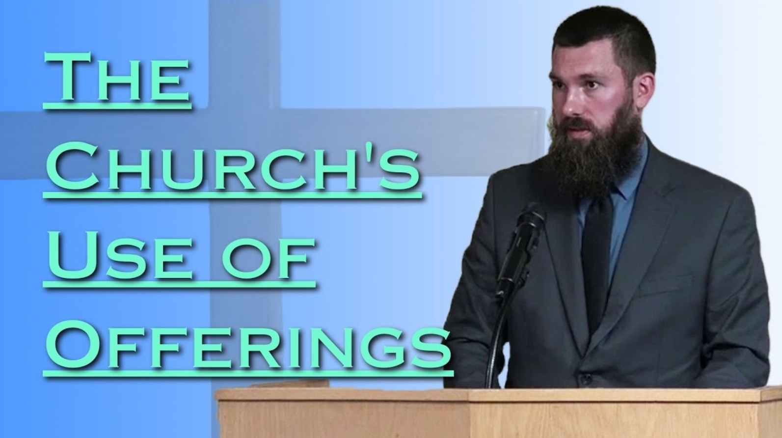 the church's use of offerings - lighthouse baptist church edmonton
