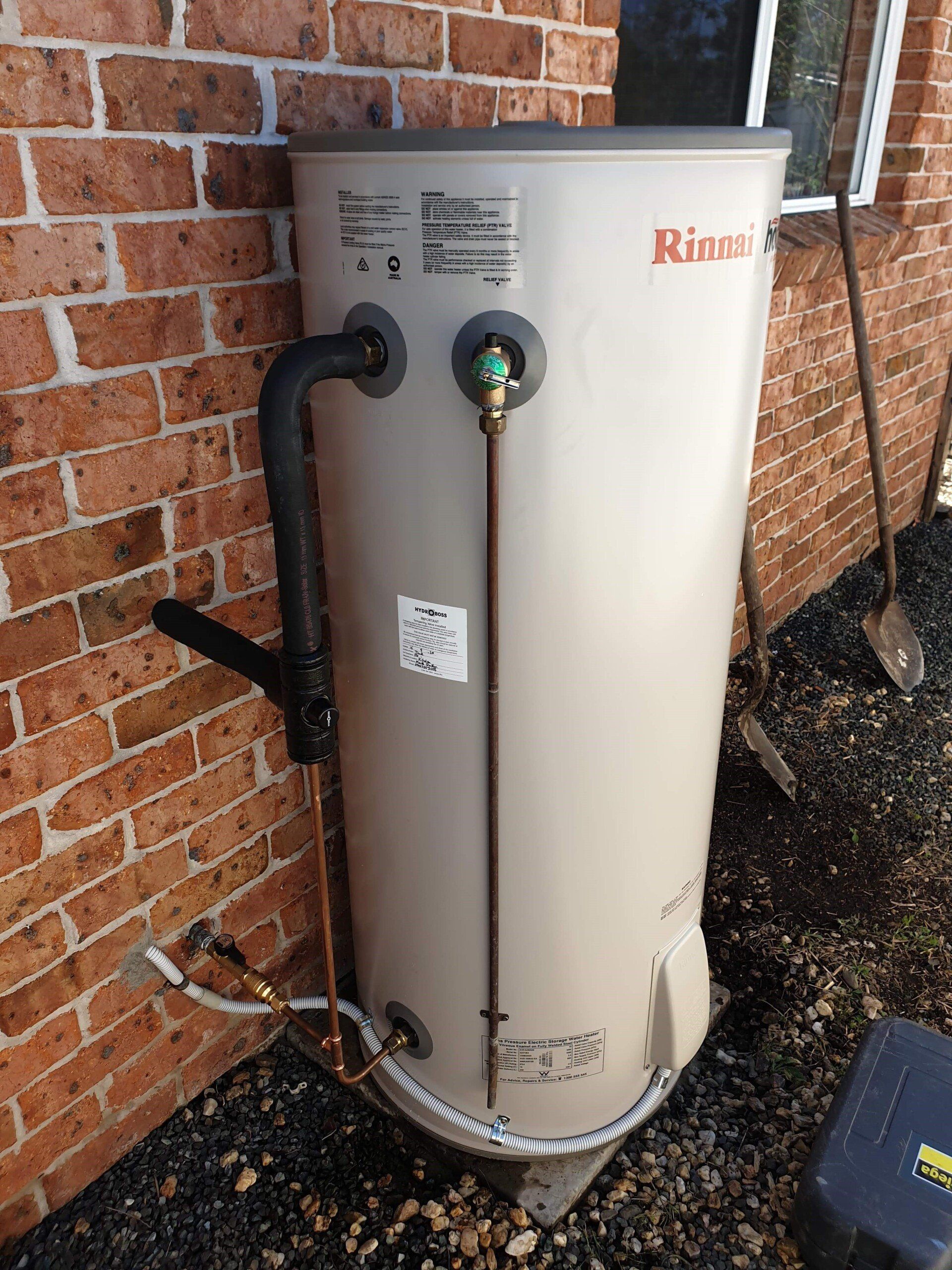 Rinnai Hot Water Heater — Plumbers in Forster, NSW