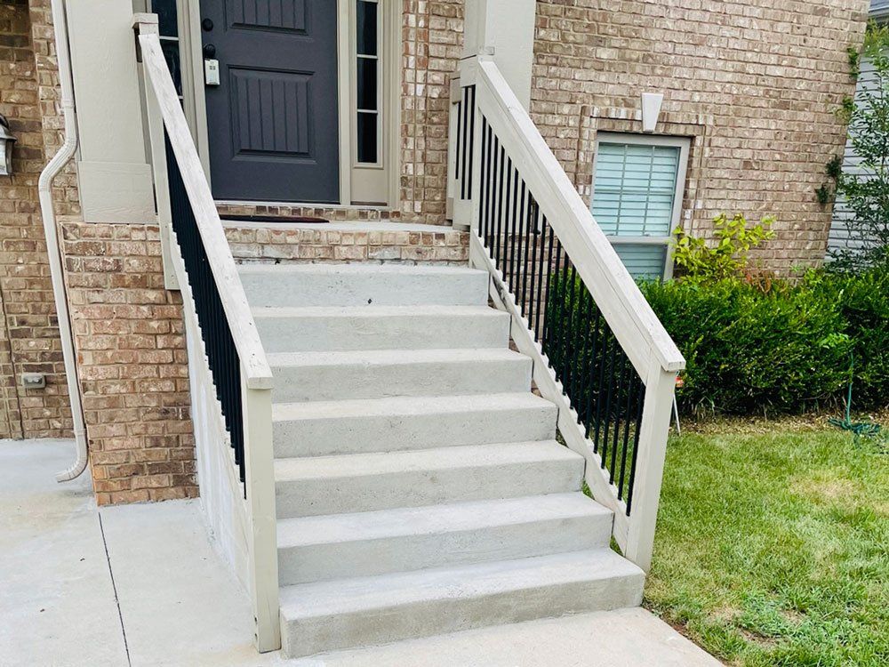 Stairs After Power Wash Clean — Hopkinsville, KY — Impire Services