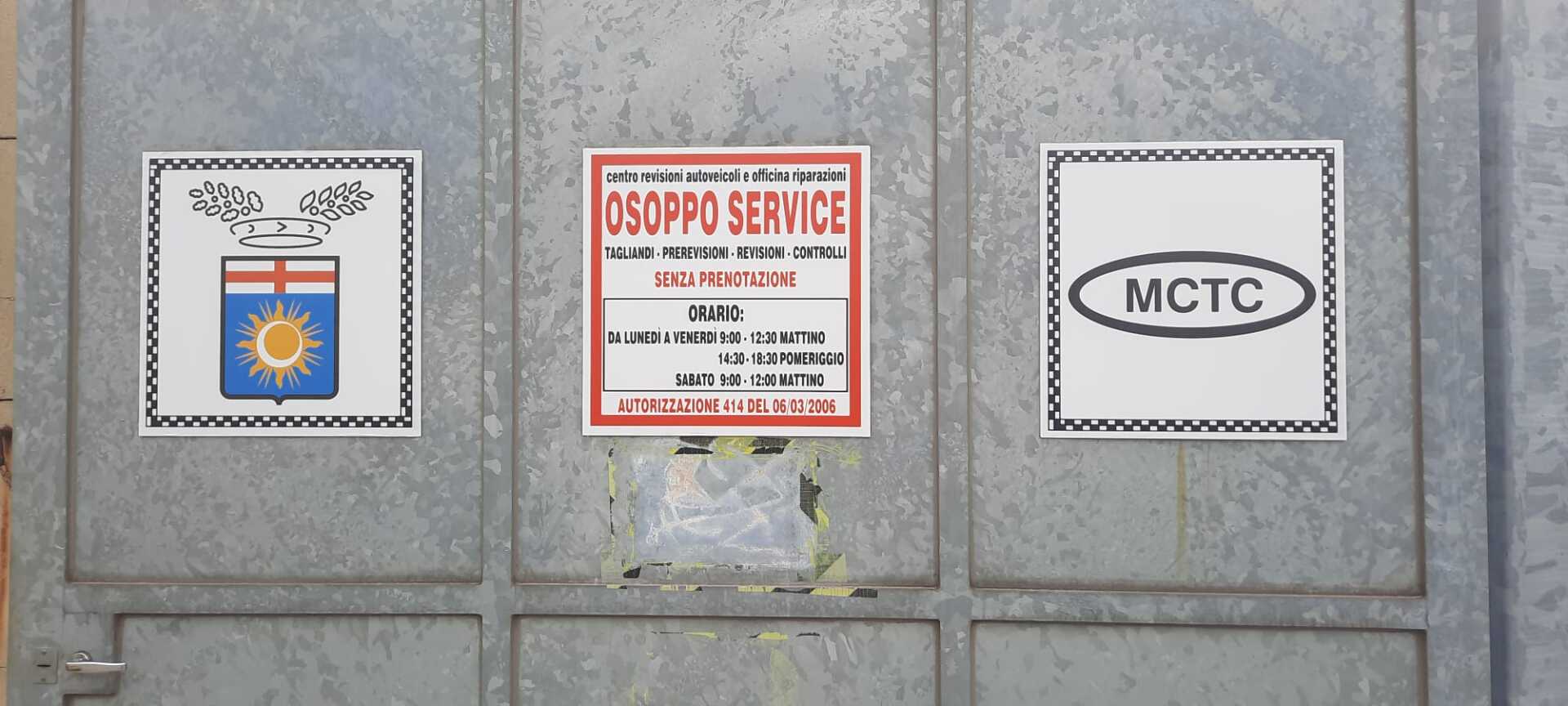 Orari del centro revisioni