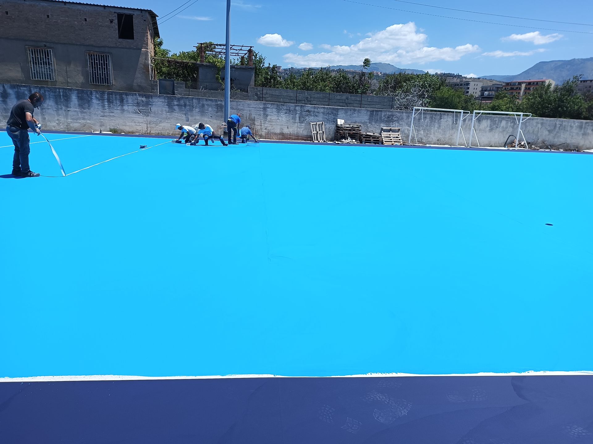 realizzazione pavimenti sportivi
