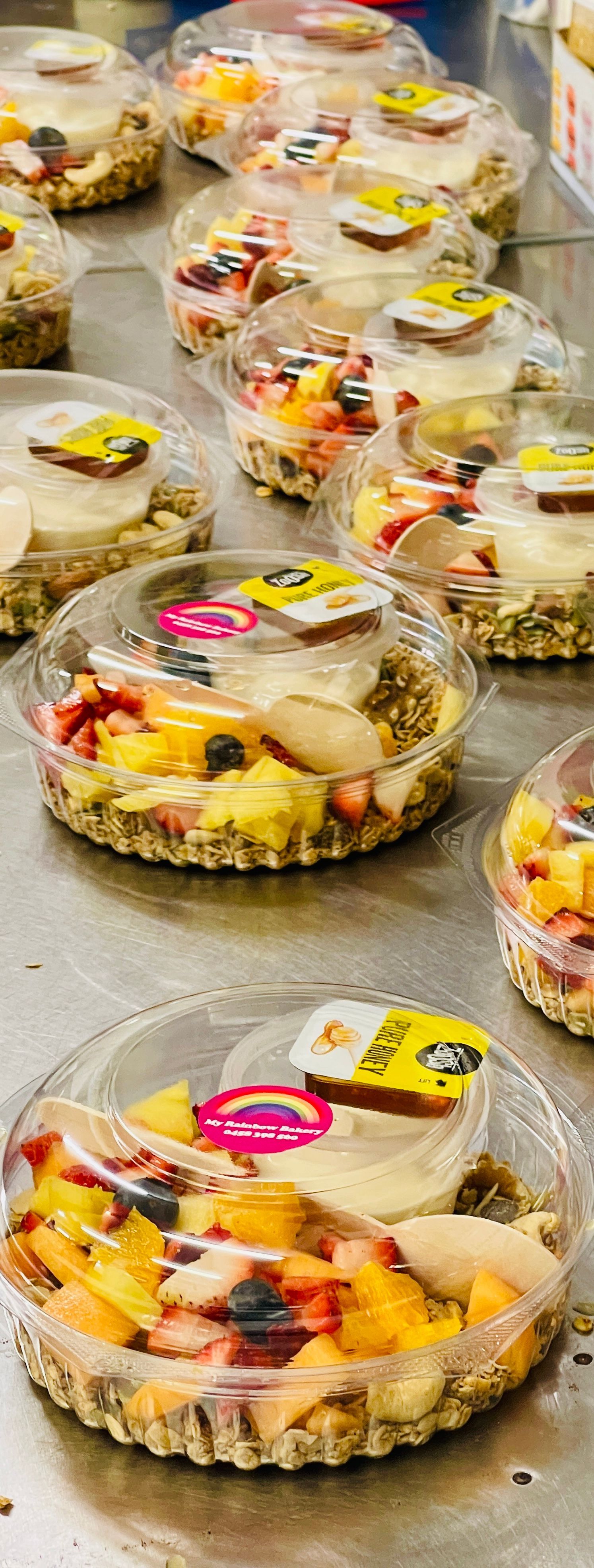 Takeaway box— My Rainbow Bakery, Cafe & Catering in Cannonvale, QLD