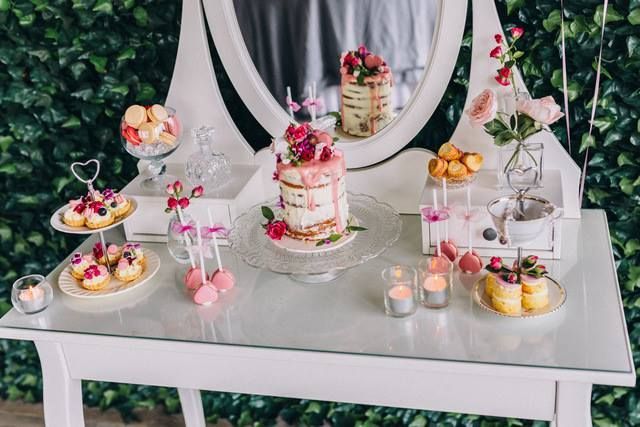A Heart Shaped Dessert With Chocolate and Coconut on a White Plate — My Rainbow Bakery, Cafe & Catering in Cannonvale, QLD