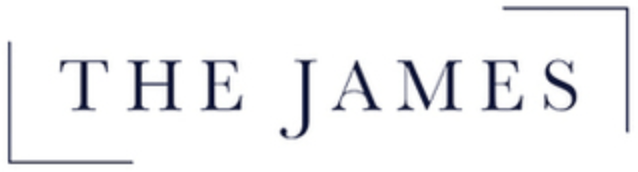 logo for The James residential development