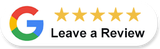 Google logo with 5 gold stars and 