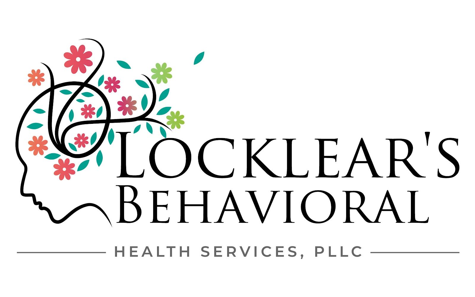 A logo for locklear 's behavioral health services , pllc.