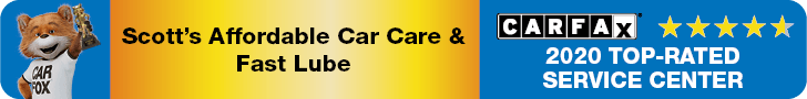 2020 Top Rated Auto Service Center by CarFax