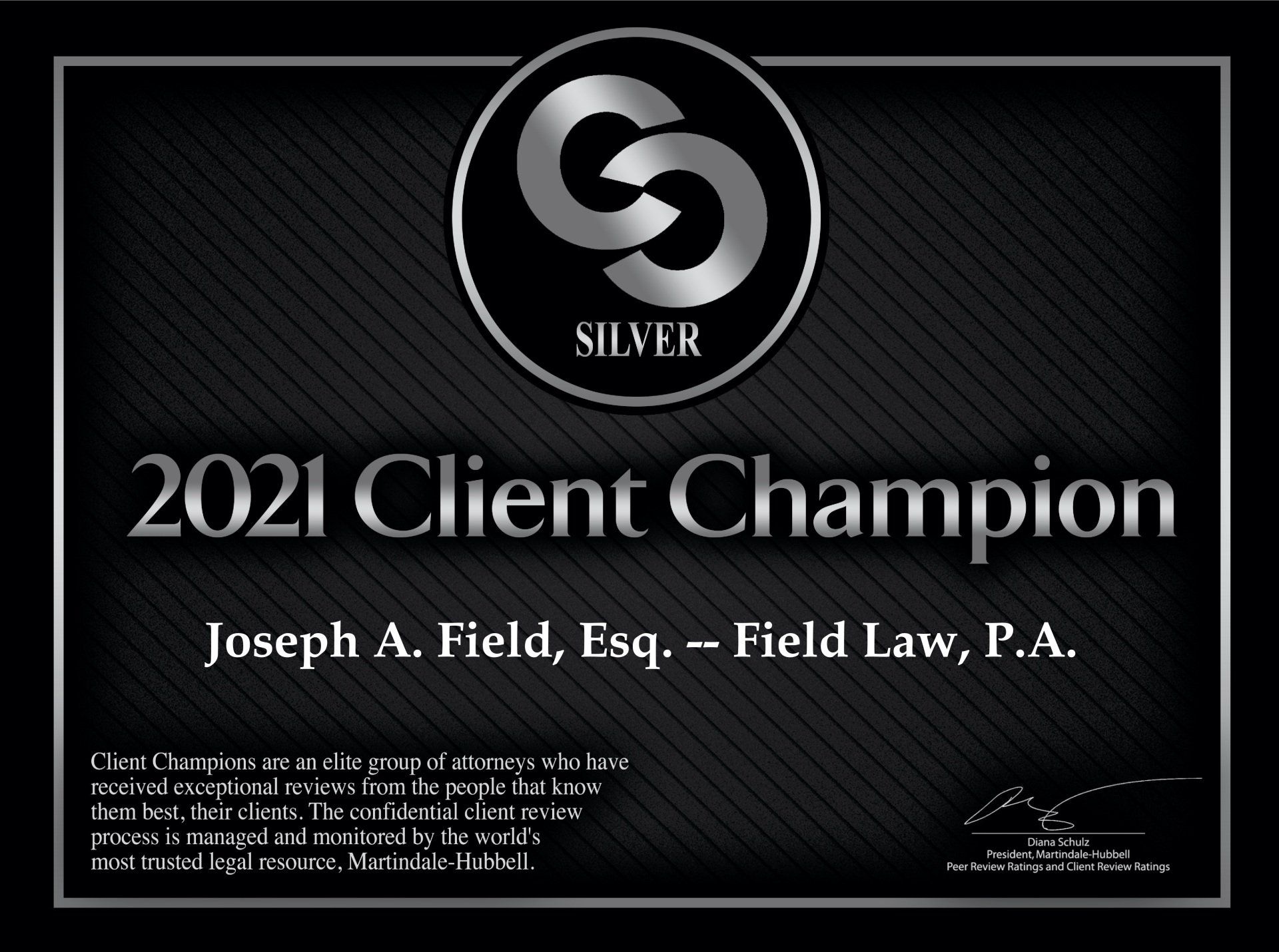 2021 client champion badge