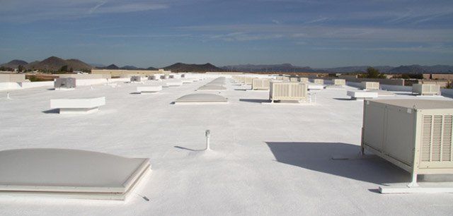 Commercial Roofs — Service Roofing Company in Fullerton, CA