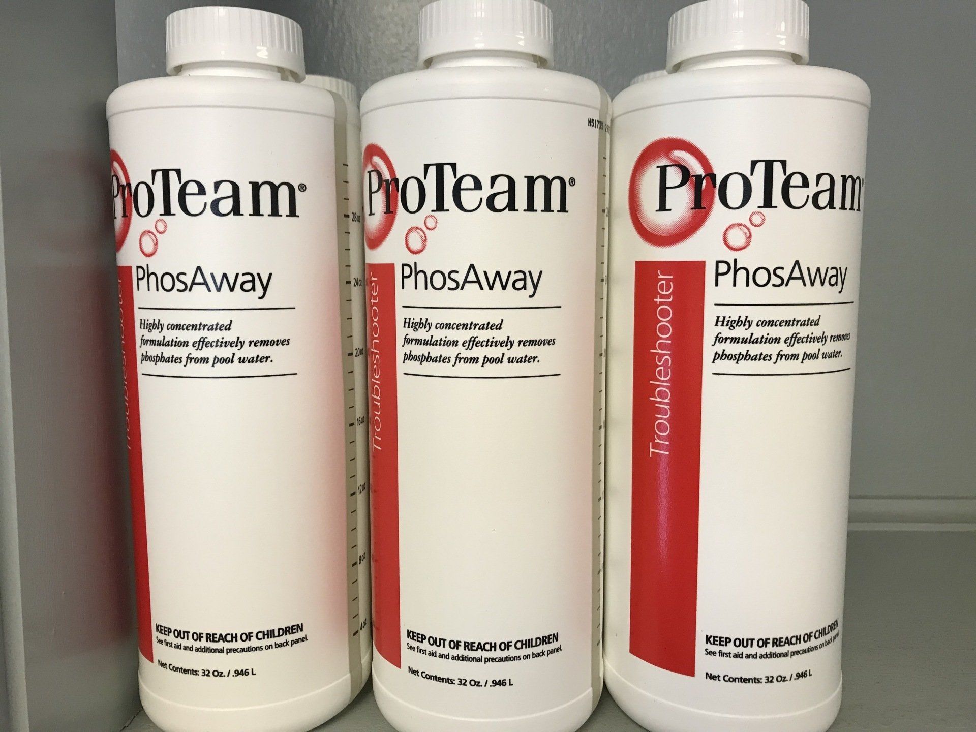 ProTeam PhosAway Phosphate Remover — Ypsilanti, MI — Town & Country Pools, Inc.