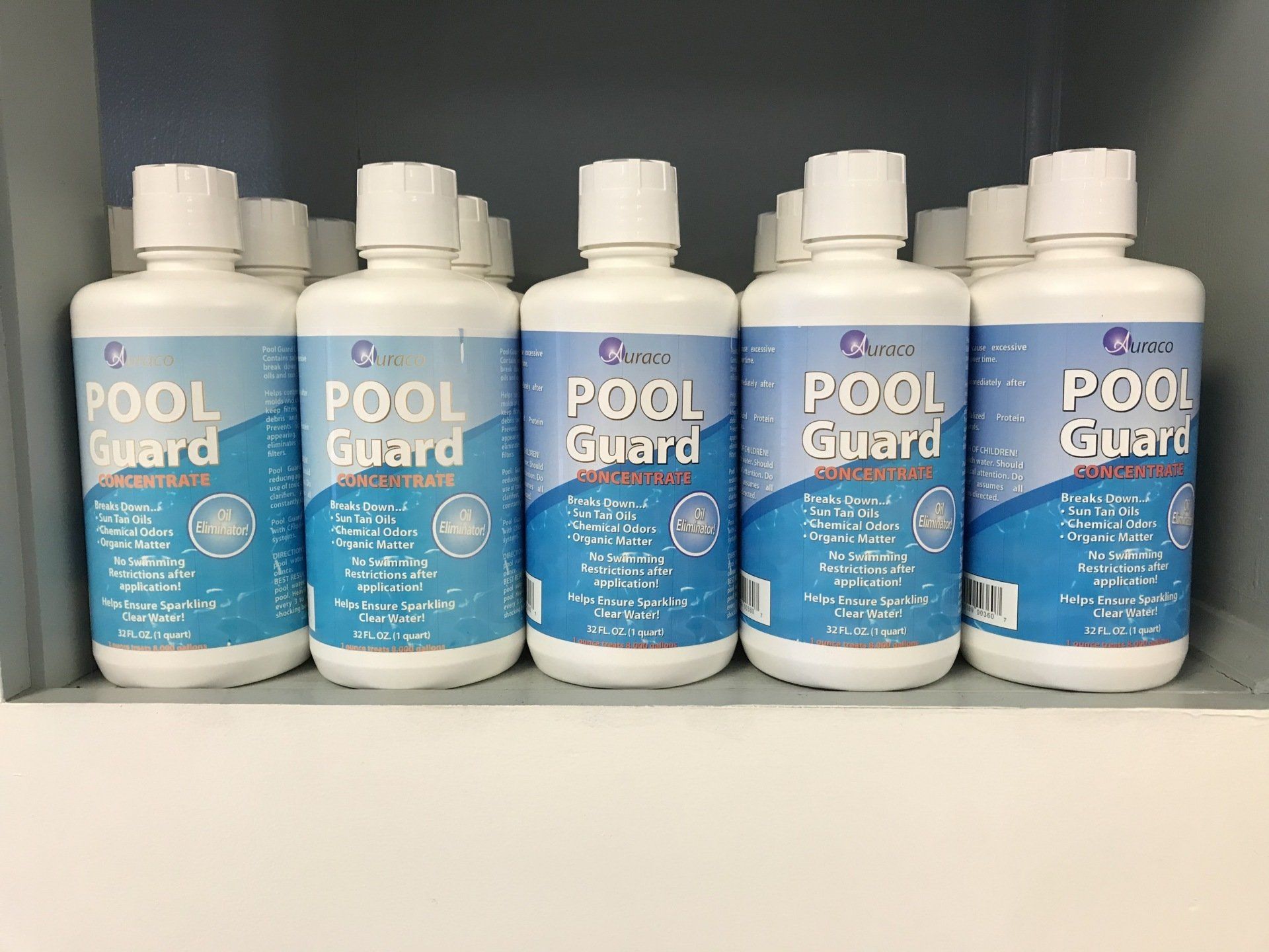 Auraco Pool Guard Concentrate — Ypsilanti, MI — Town & Country Pools, Inc.