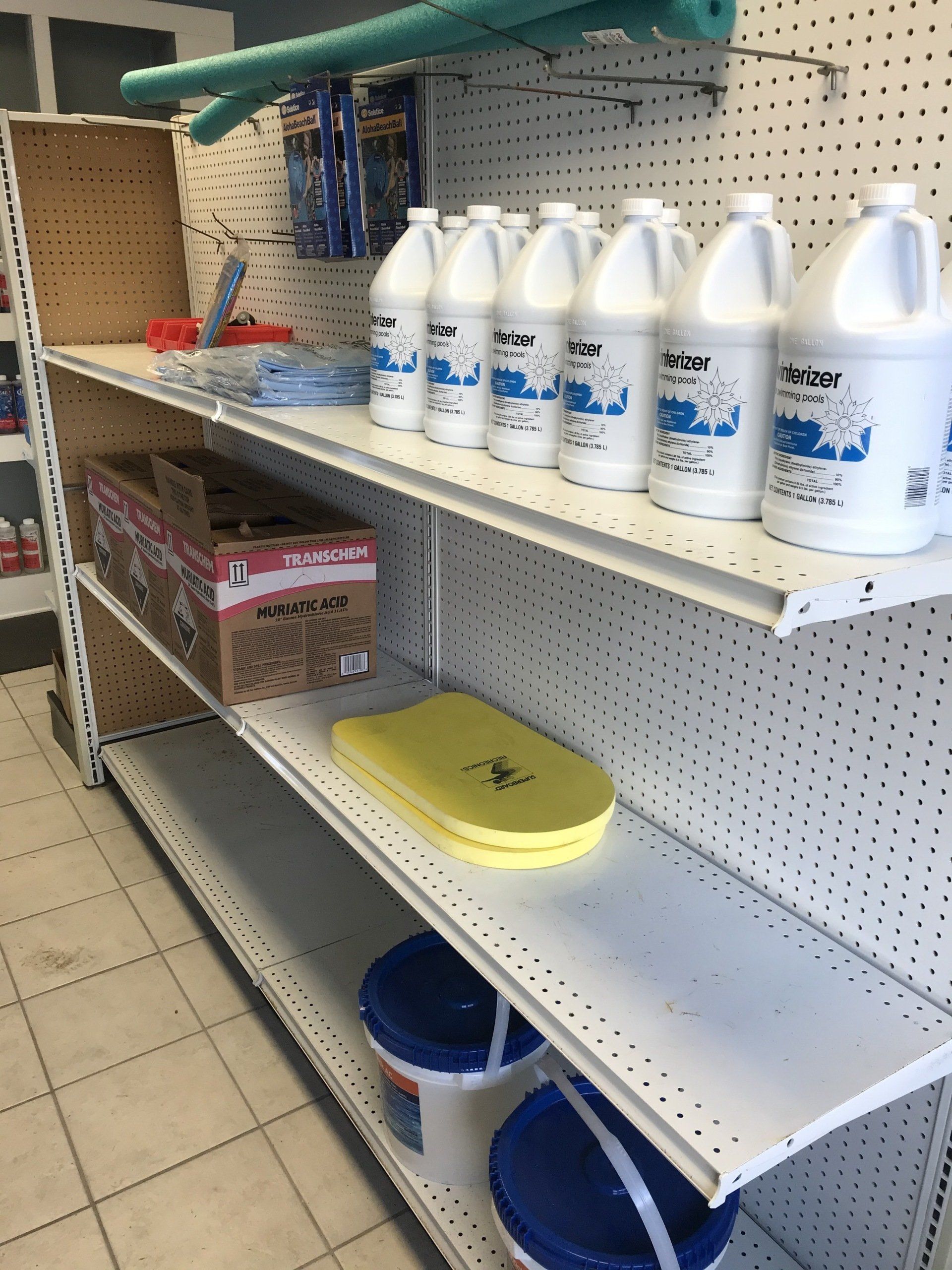 Winterizing Pool Chemical — Ypsilanti, MI — Town & Country Pools, Inc.