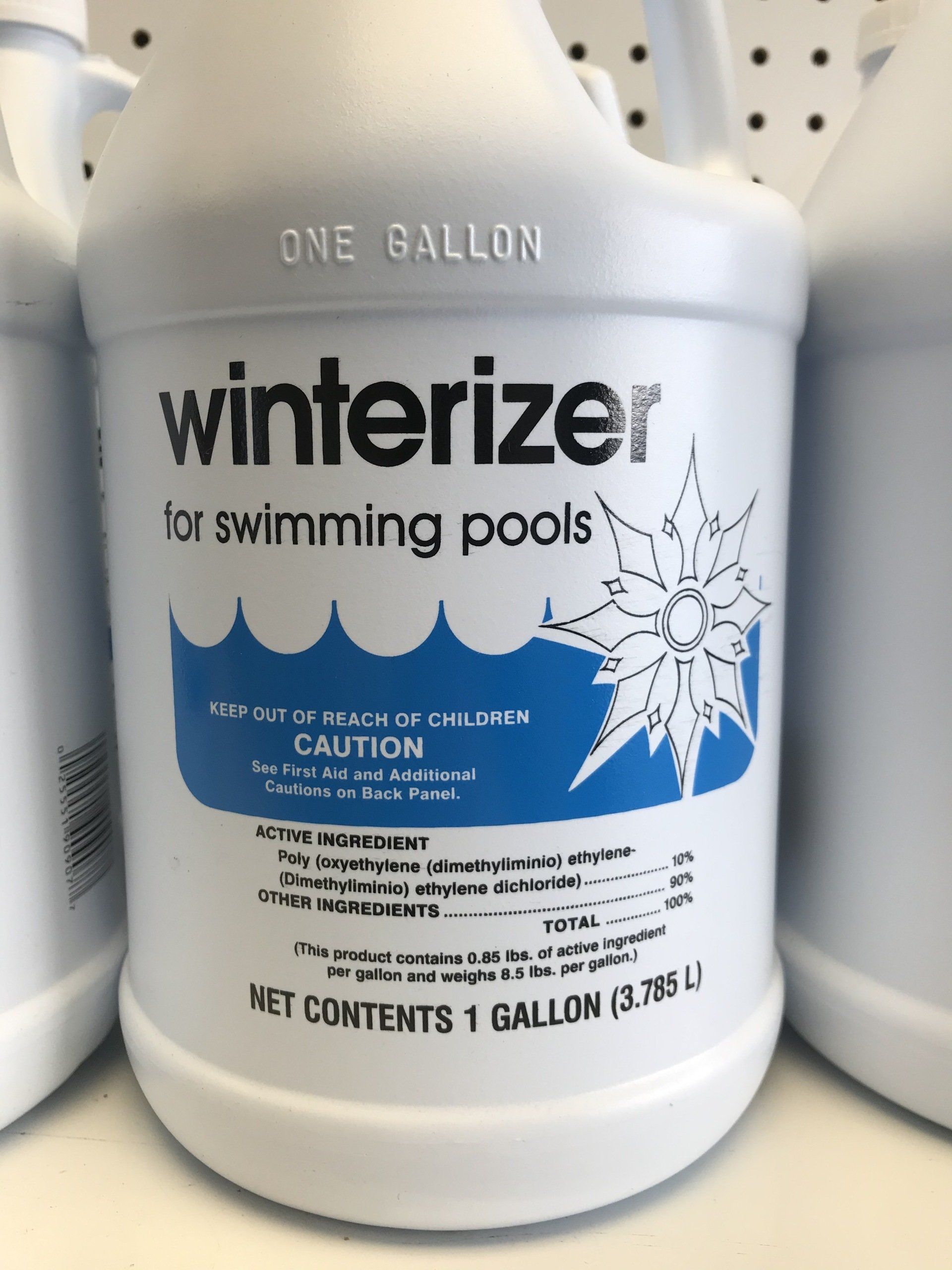 One Gallon of Winterizing Pool Chemical — Ypsilanti, MI — Town & Country Pools, Inc.