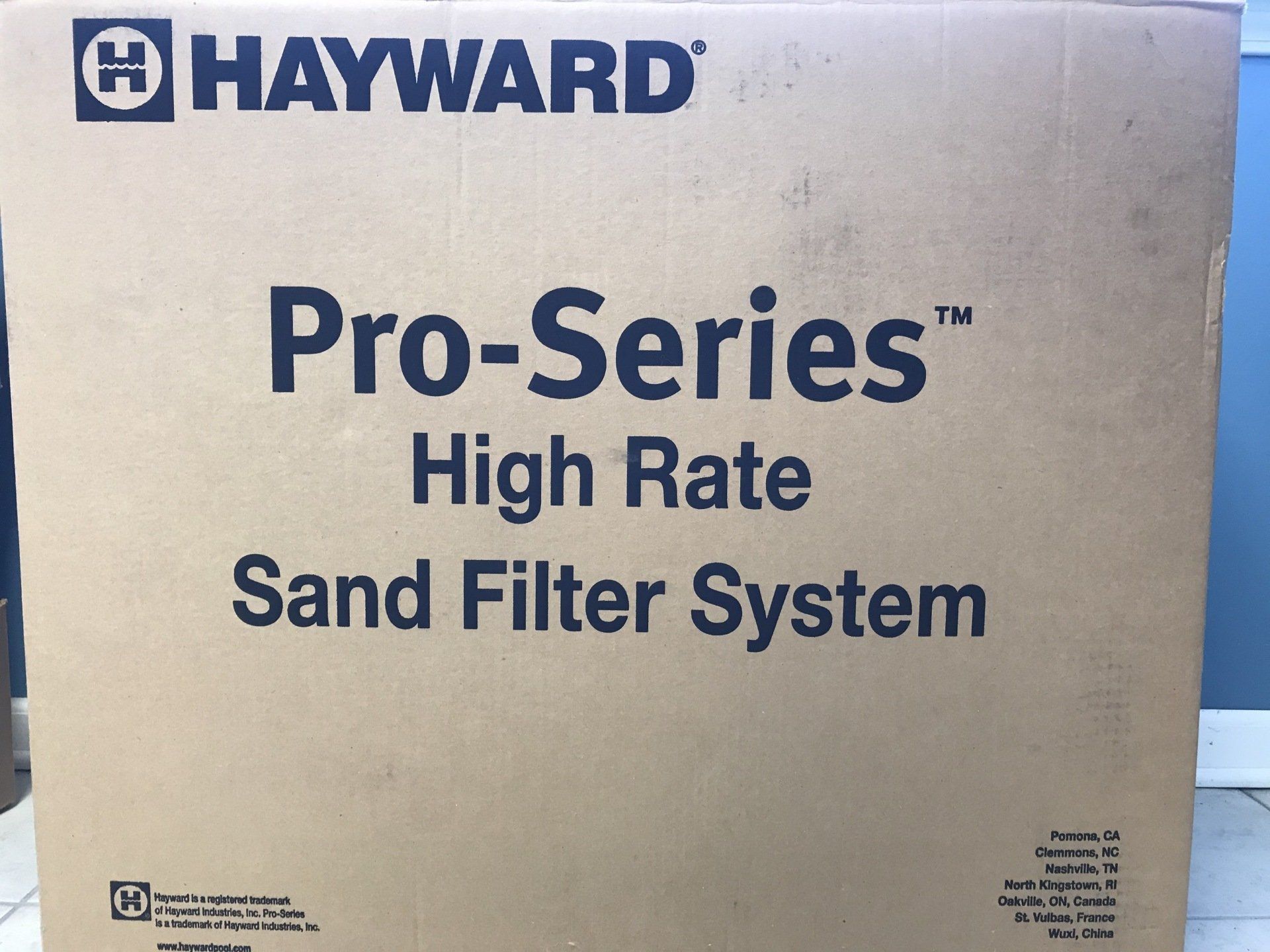 Hayward Sand Filter System — Ypsilanti, MI — Town & Country Pools, Inc.