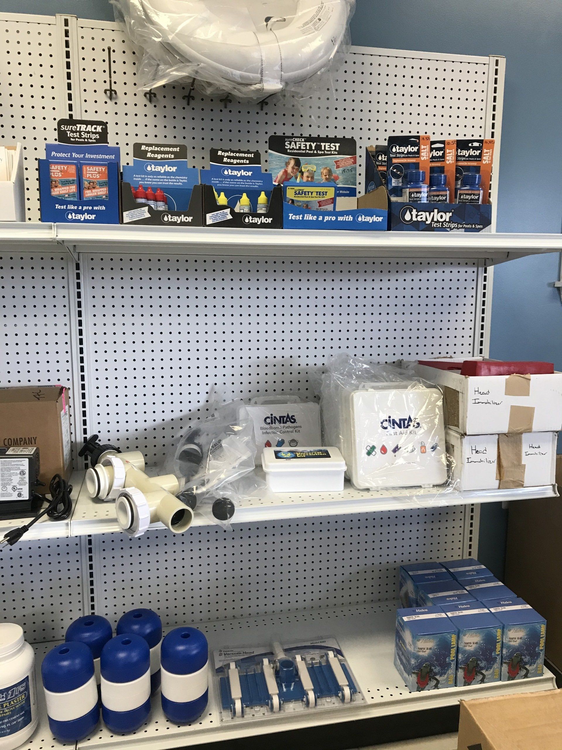 Taylor & Cintas Products — Ypsilanti, MI — Town & Country Pools, Inc.
