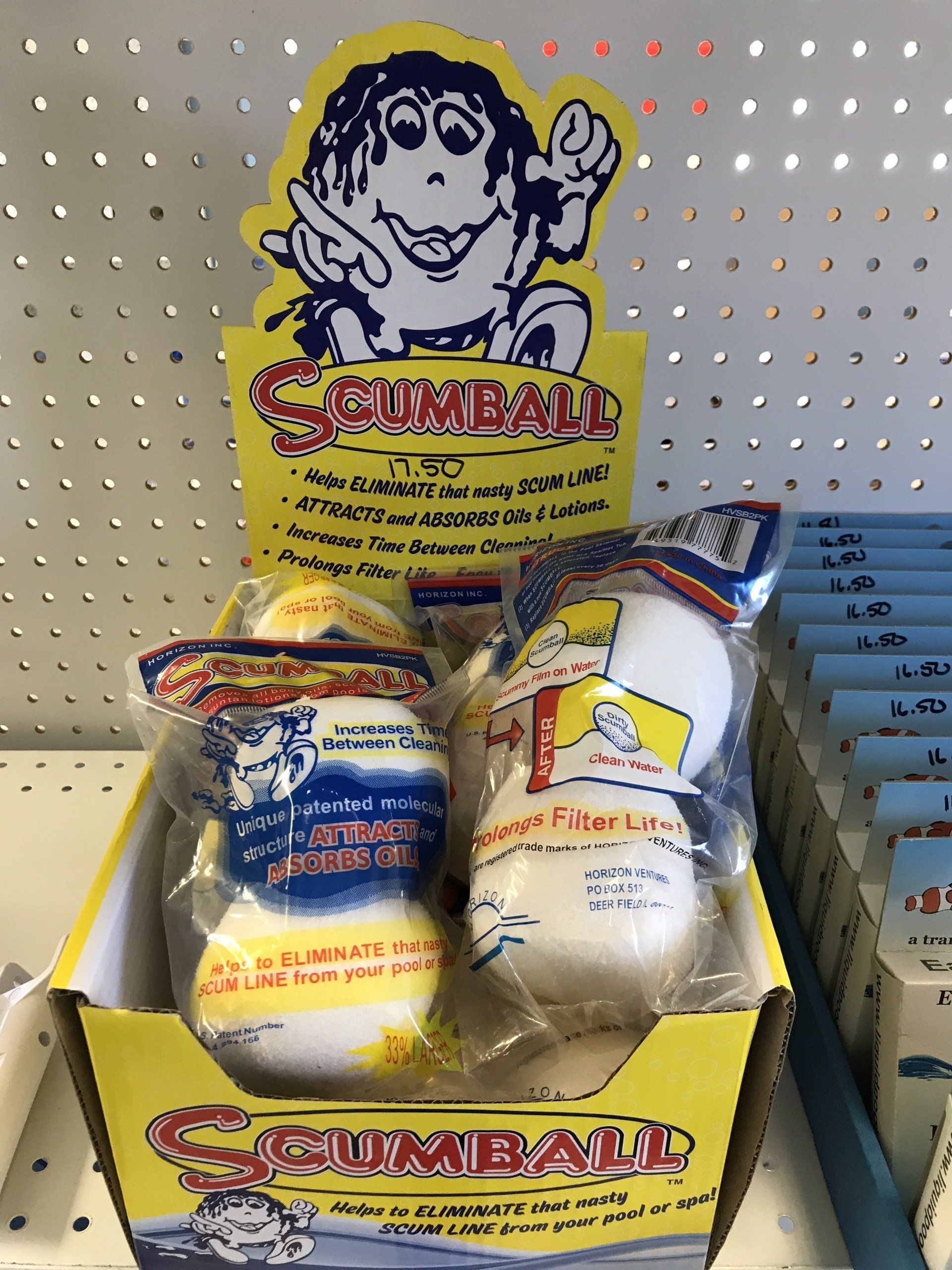 Scumball Oil Absorber — Ypsilanti, MI — Town & Country Pools, Inc.