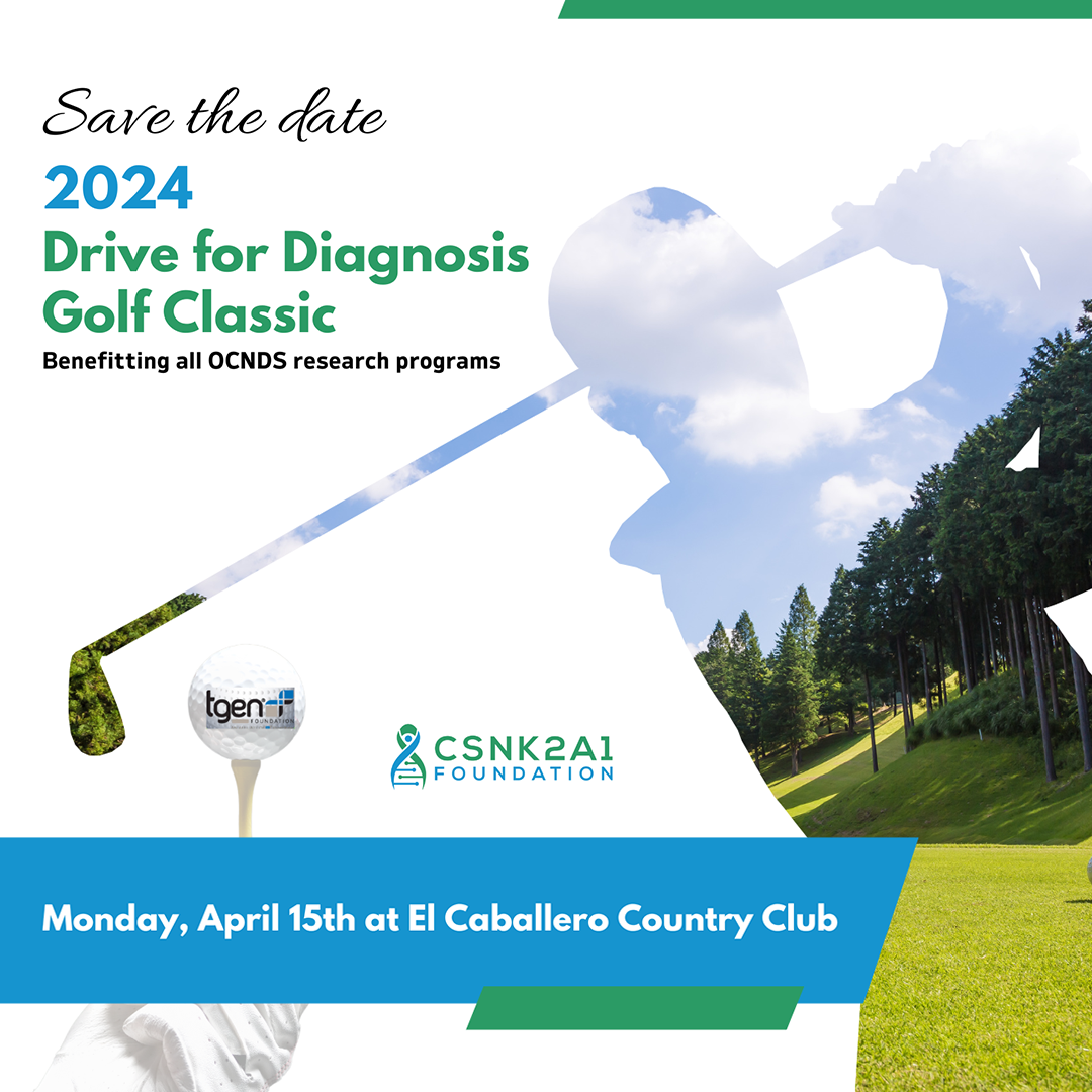 A save the date for 2024 drive for diagnosis golf classic