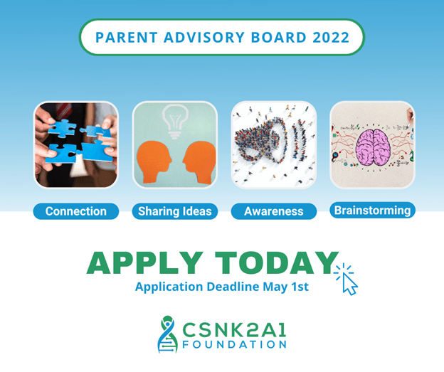 An advertisement for the parent advisory board for 2022