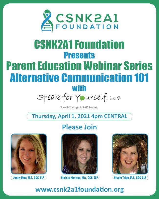 Parent Education Series - Alternative Communication 101