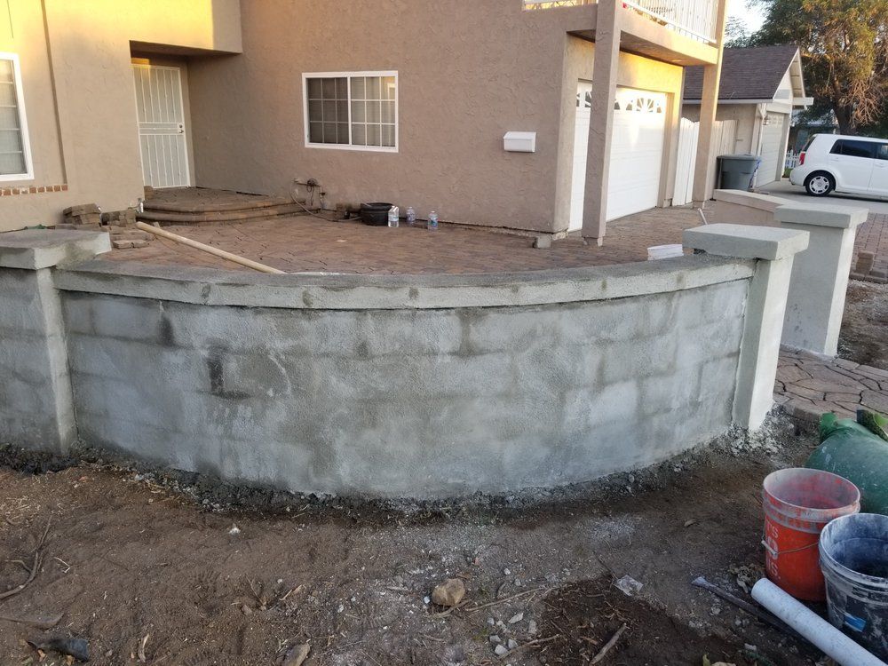 An Image of Retaining Wall Services in Poway, CA