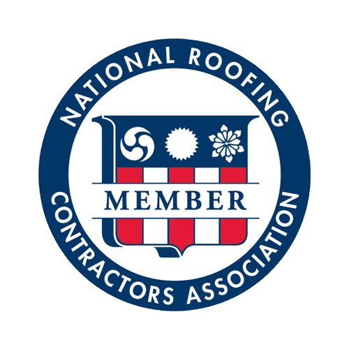 The logo for the national roofing contractors association