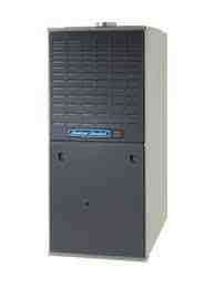 Gray and beige electronic equipment cabinet with a vented front panel and blue label