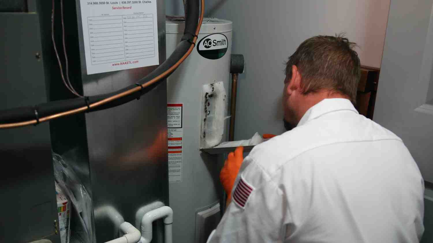 water heater repair professionals