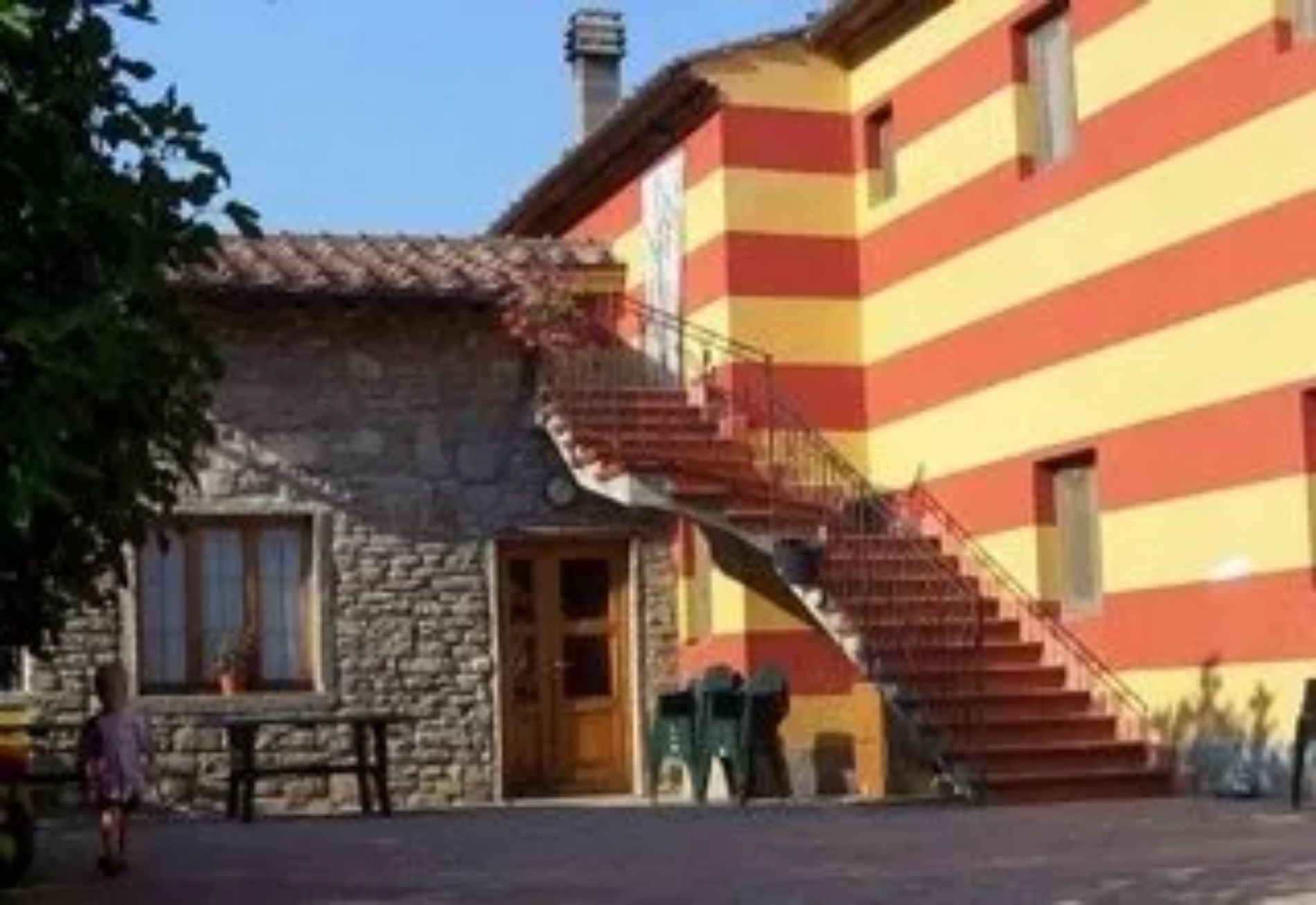 Agriturismo entrance