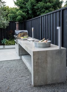 San Diego outdoor concrete kitchen installation and custom design