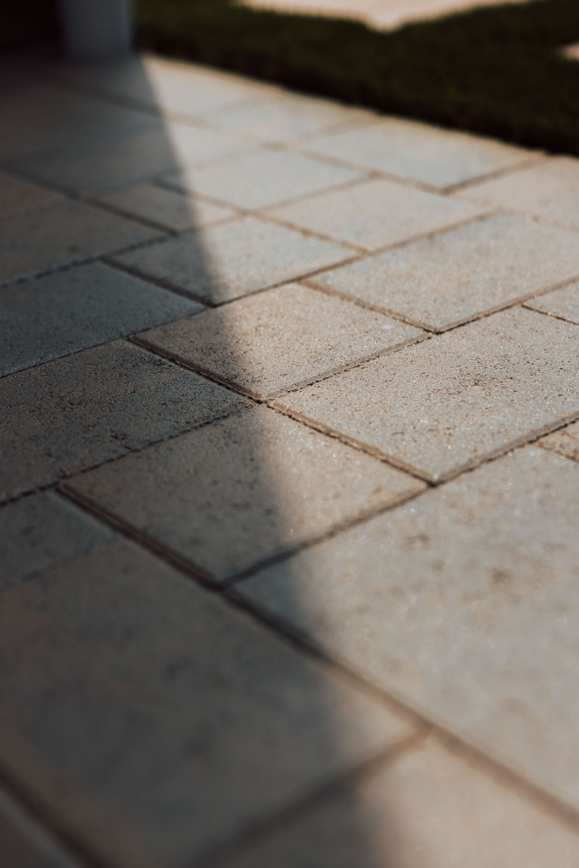 Paver patio design in a modern San Diego backyard