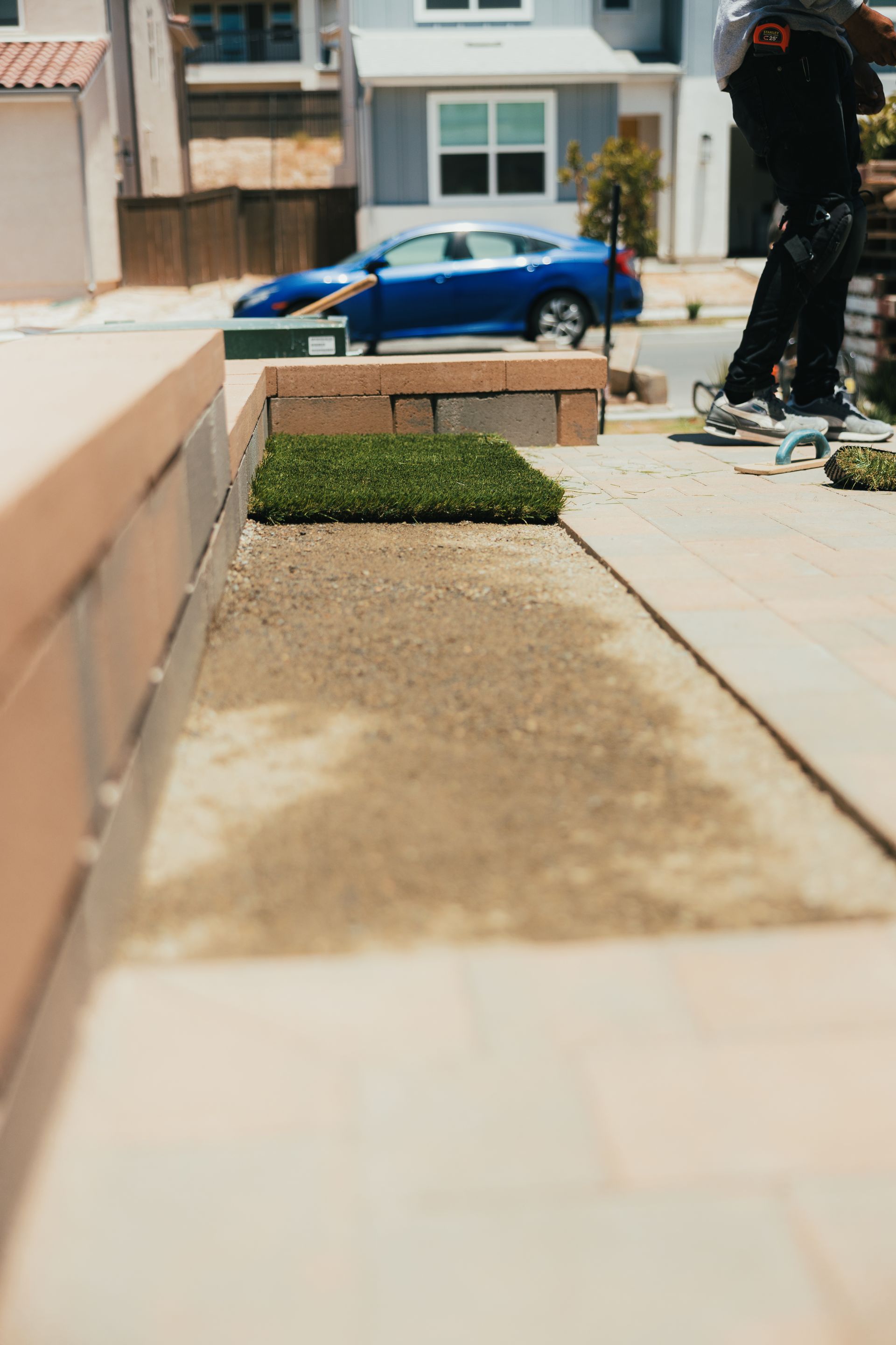 Artificial turf installation San Diego for a low-maintenance green lawn