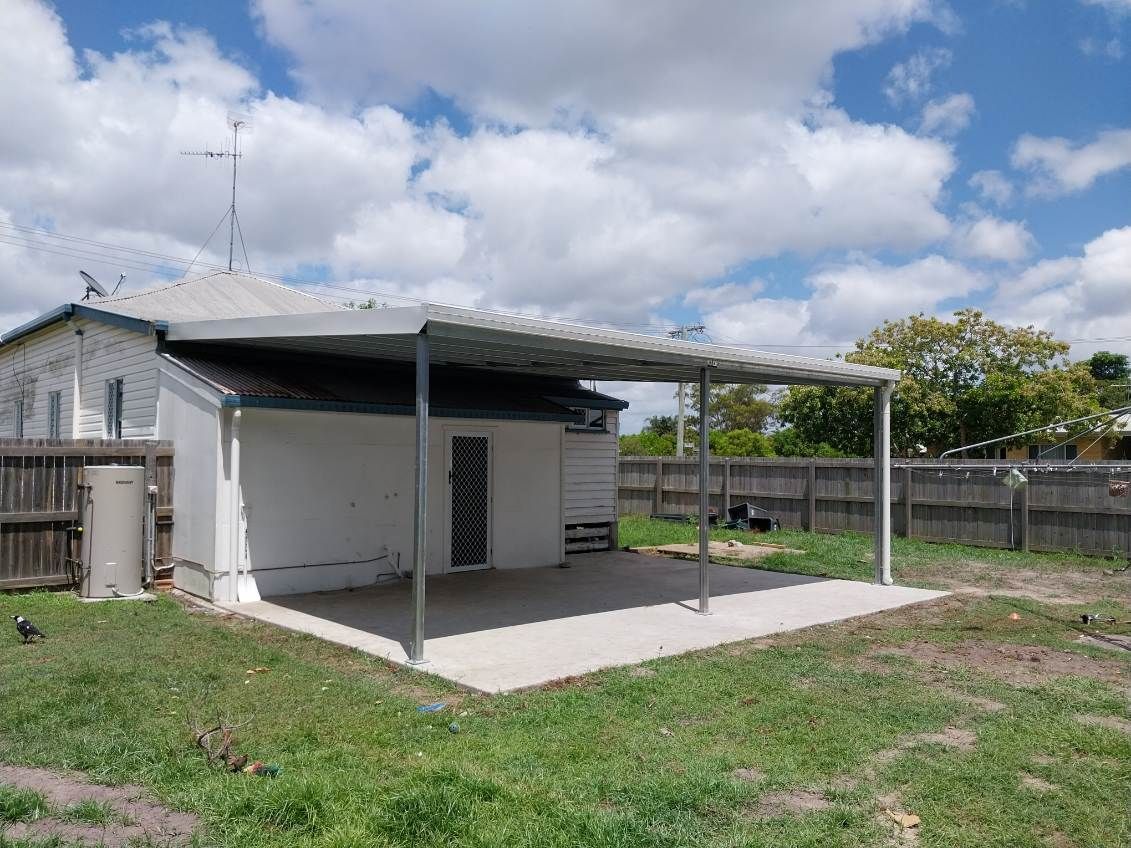 Small Outside Patio — Bundy Tiny Homes and Carports in Branyan, QLD