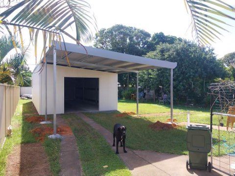 New Residential Shed — Bundy Tiny Homes and Carports in Branyan, QLD