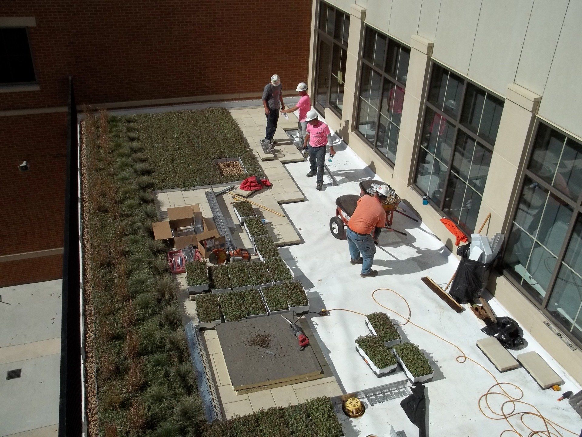 Commercial roofing stl past work