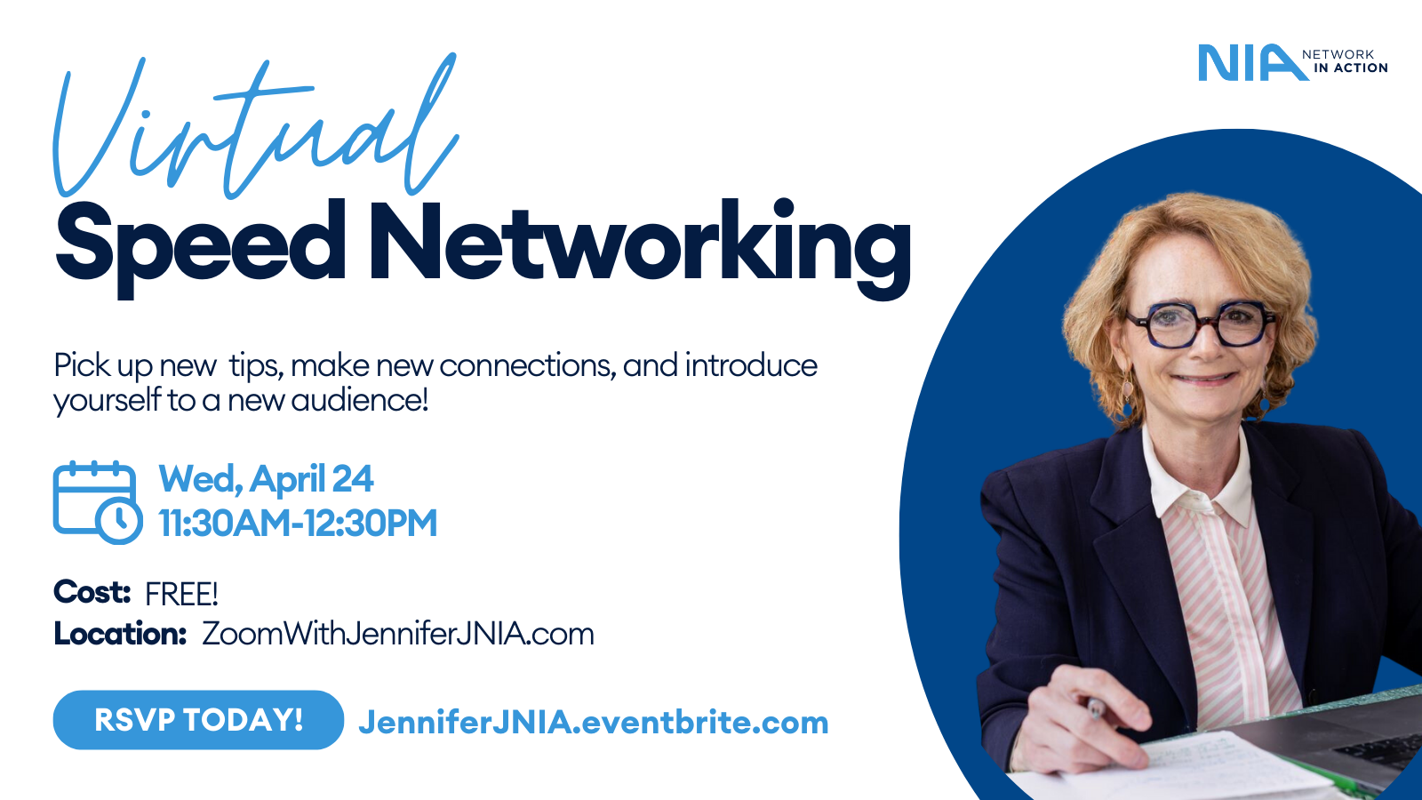 Virtual Speed Networking — Network In Action Franchise — Houston, TX