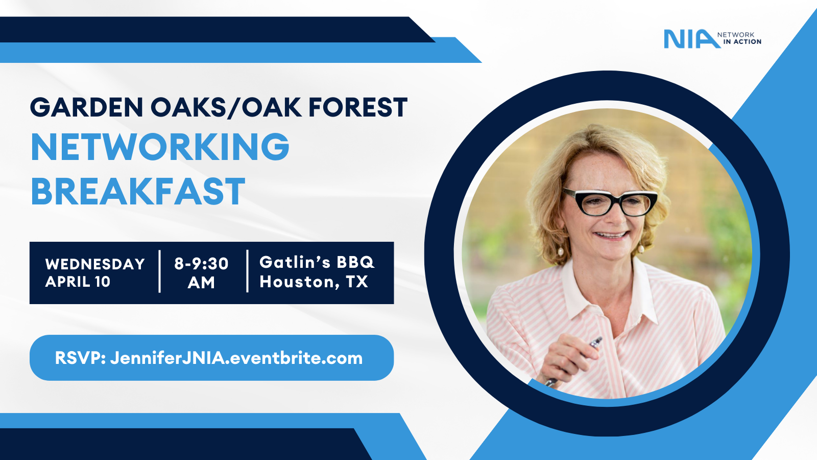 Garden Oaks/Oak Forest Networking Breakfast — Network In Action Franchise — Houston, TX