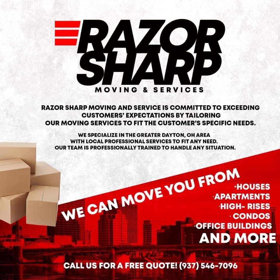 Razor Sharp Moving & Services LLC Logo