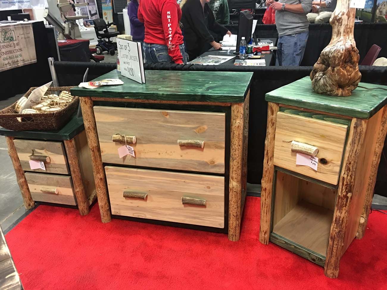wooden drawer set