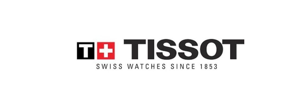 Il logo per gli orologi svizzeri tissot dal 1858