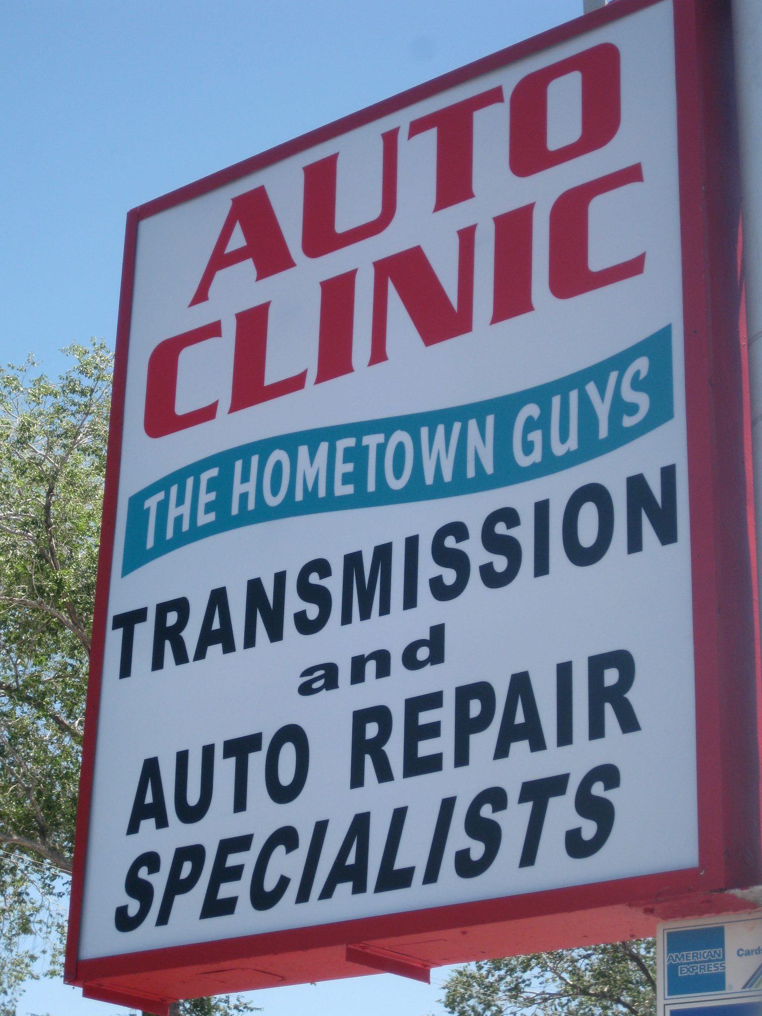 Truck — Auto Clinic Signage in Albuquerque, NM