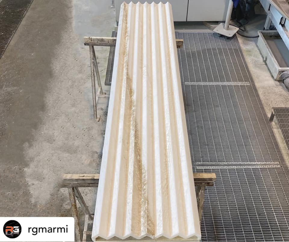 Rivestimento pareti in onice ivory