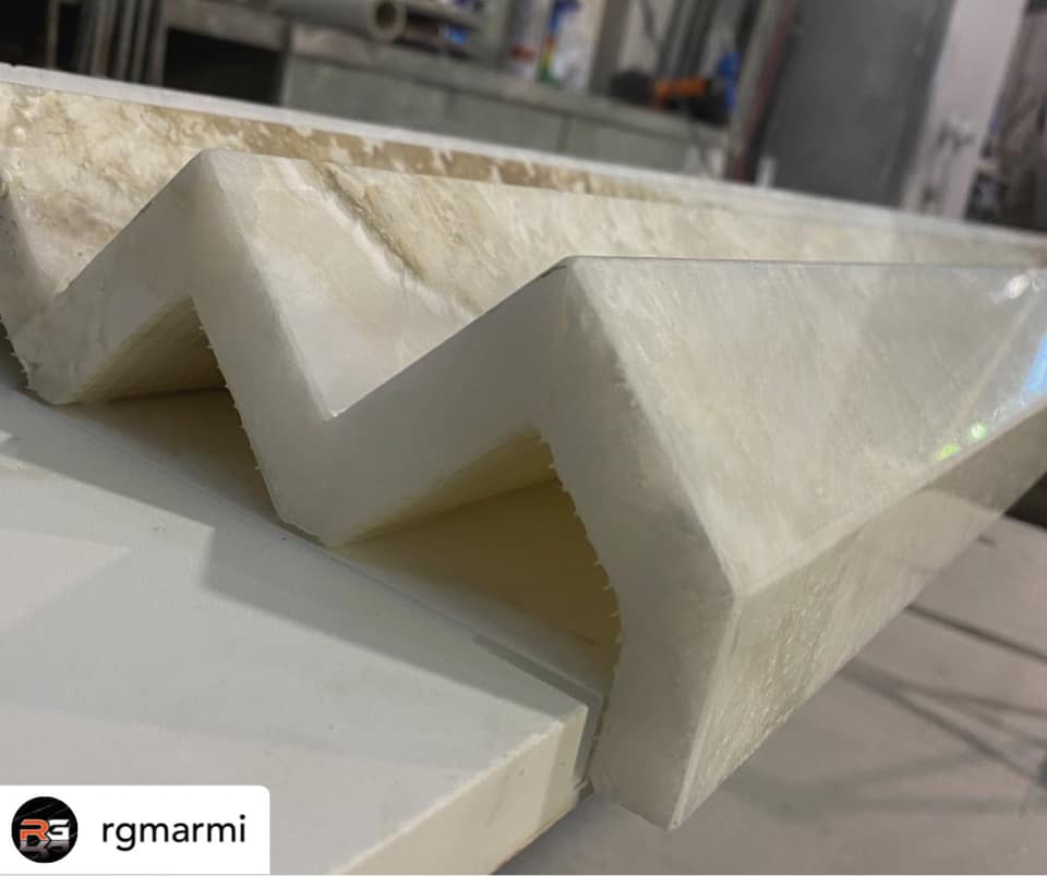 Rivestimento pareti in onice ivory