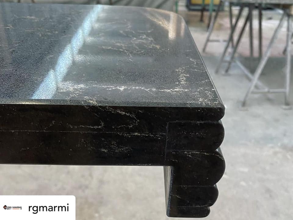 Realizzazione bancone in caesarstone pietra grey 1