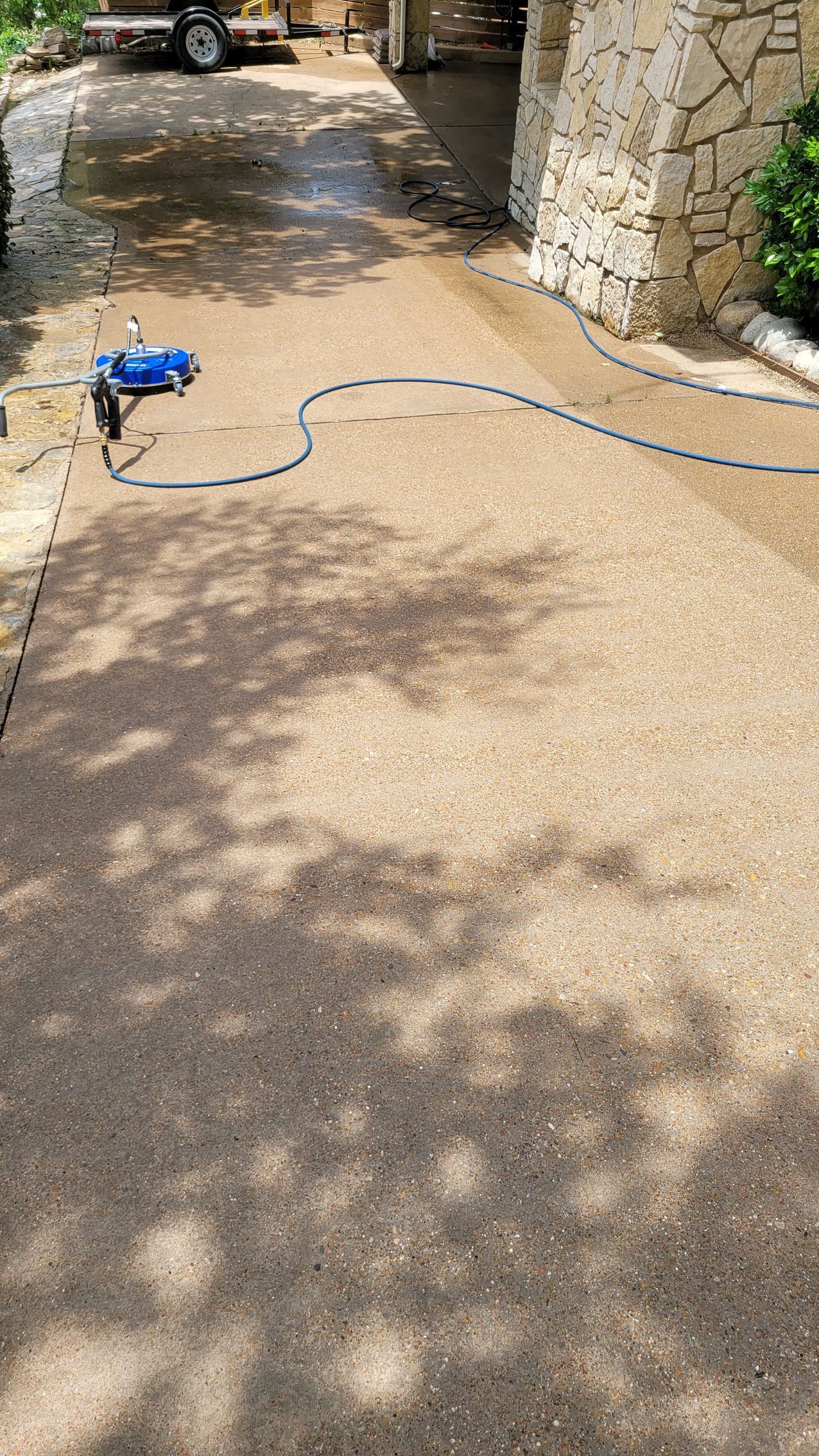 Driveway Pressure Washing